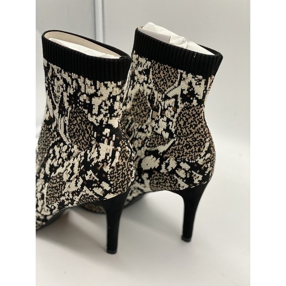 Mia Ankle Boots, Women Size 7M  McKinney Beige Multi  Sock  Boot - Picture 2 of 10